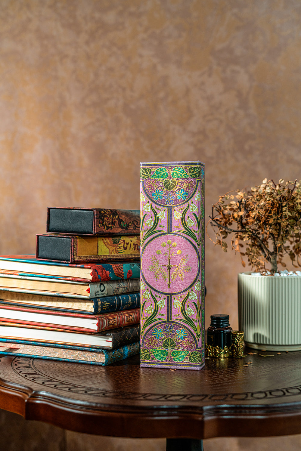 Paperblanks Mimosa Pencil Case – lifestyle image