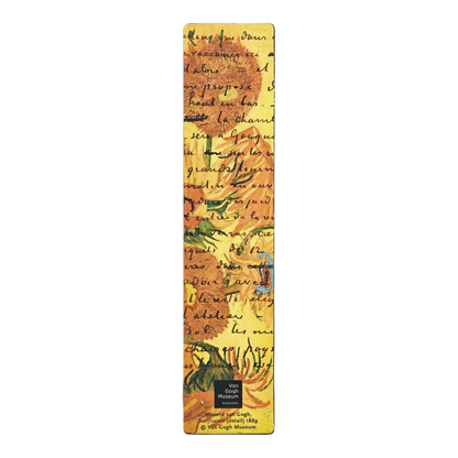 Paperblanks Van Gogh, Sunflowers Bookmark – back view