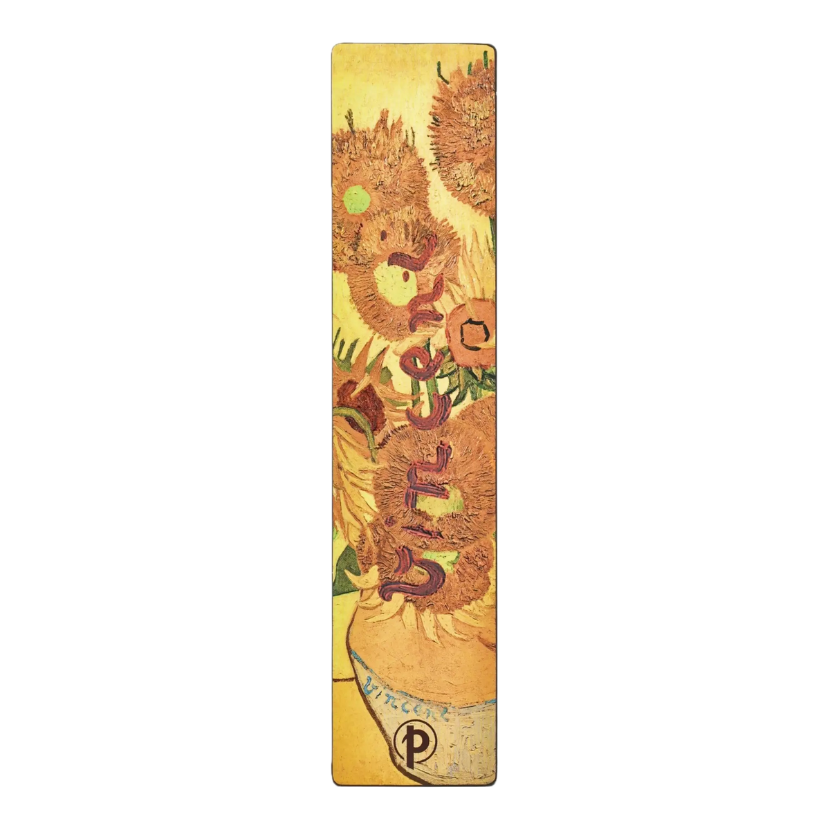 Paperblanks Van Gogh, Sunflowers Bookmark – front view