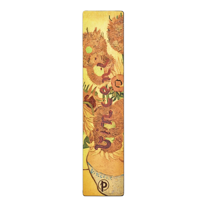 Paperblanks Van Gogh, Sunflowers Bookmark – front view