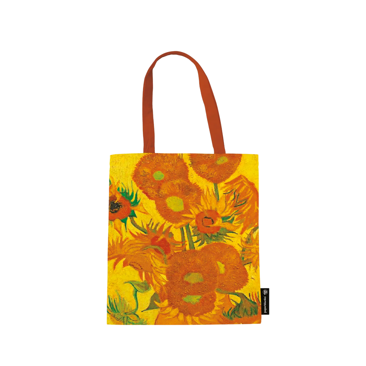 Paperblanks Van Gogh, Sunflowers Cotton Tote Bag – back view