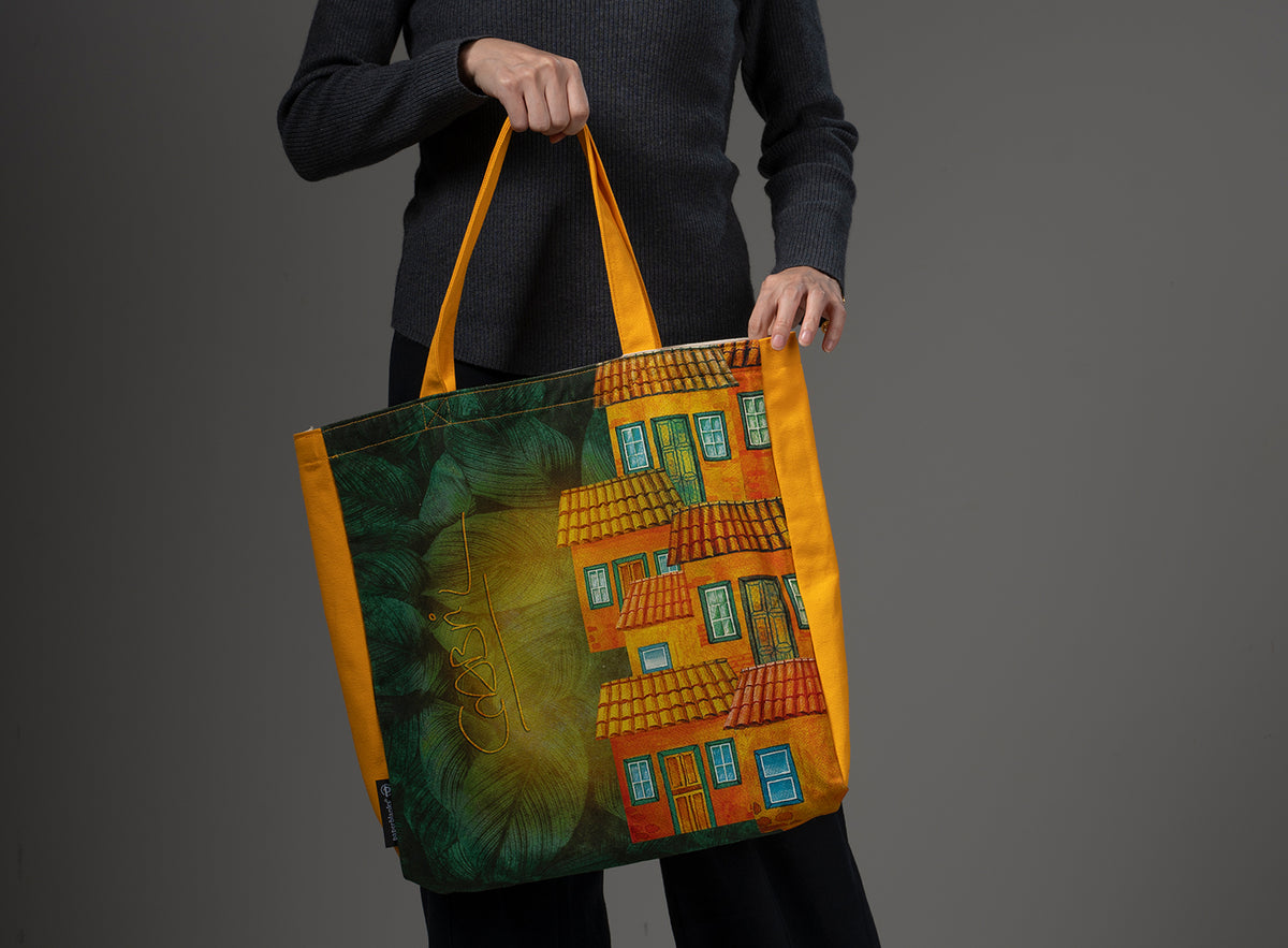 Paperblanks Garcia Marquez, One Hundred Years of Solitude Cotton Tote Bag – lifestyle image