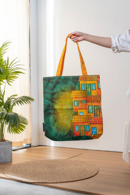 Paperblanks Garcia Marquez, One Hundred Years of Solitude Cotton Tote Bag – lifestyle image