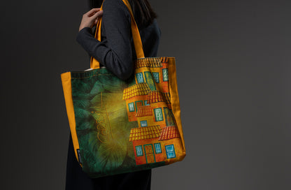 Paperblanks Garcia Marquez, One Hundred Years of Solitude Cotton Tote Bag – lifestyle image