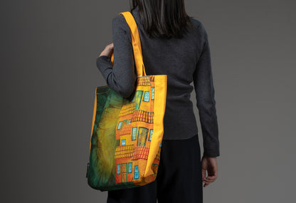 Paperblanks Garcia Marquez, One Hundred Years of Solitude Cotton Tote Bag – lifestyle image