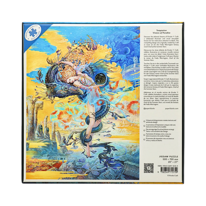 Paperblanks Temptation 1000-Piece Jigsaw Puzzle – back view