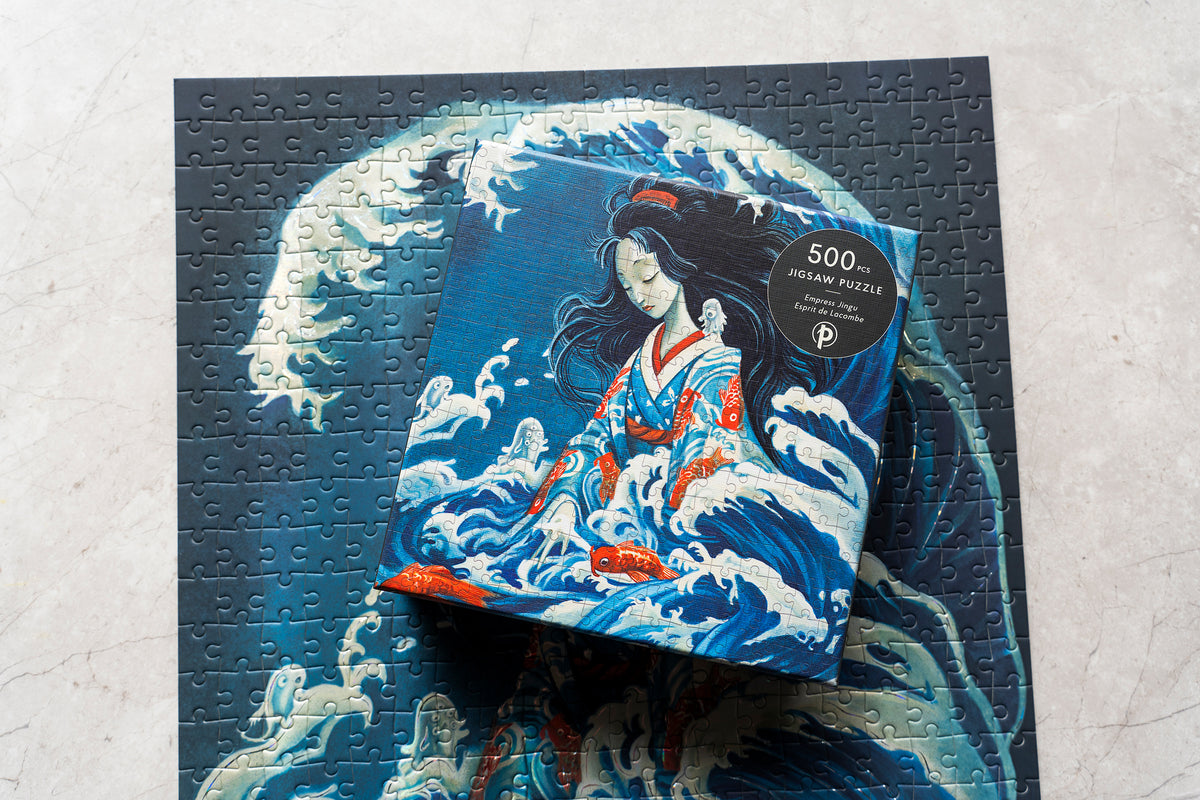 Paperblanks Empress Jingu 500-Piece Jigsaw Puzzle – lifestyle image