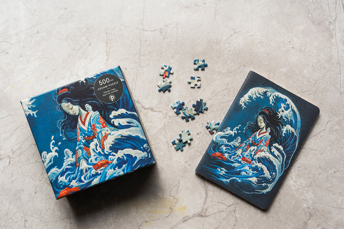 Paperblanks Empress Jingu 500-Piece Jigsaw Puzzle – lifestyle image