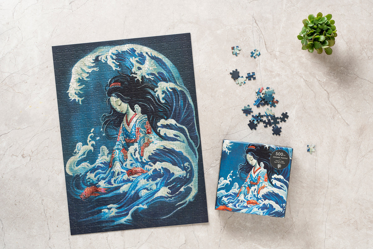 Paperblanks Empress Jingu 500-Piece Jigsaw Puzzle – lifestyle image