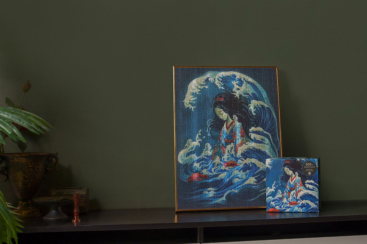 Paperblanks Empress Jingu 500-Piece Jigsaw Puzzle – lifestyle image