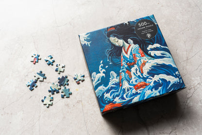 Paperblanks Empress Jingu 500-Piece Jigsaw Puzzle – lifestyle image