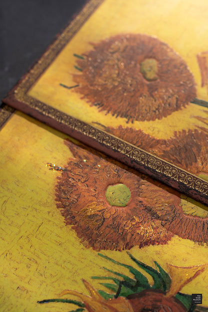 Paperblanks Van Gogh, Sunflowers Document Folder – lifestyle image