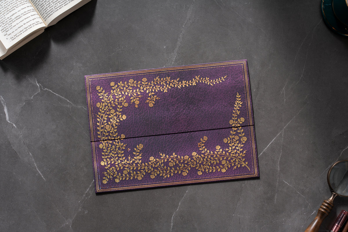 Paperblanks New York Rose Document Folder – lifestyle image