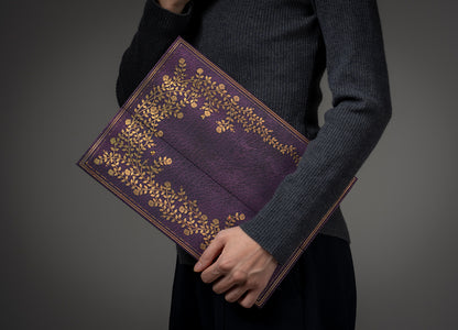 Paperblanks New York Rose Document Folder – lifestyle image
