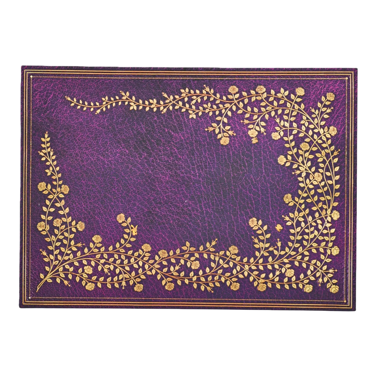 Paperblanks New York Rose Document Folder – back view