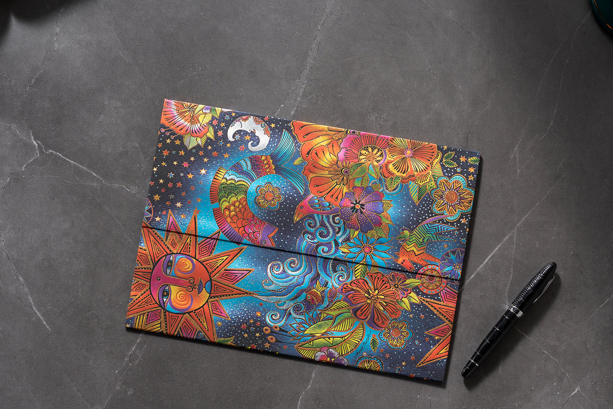 Paperblanks Celestial Magic Document Folder – lifestyle image