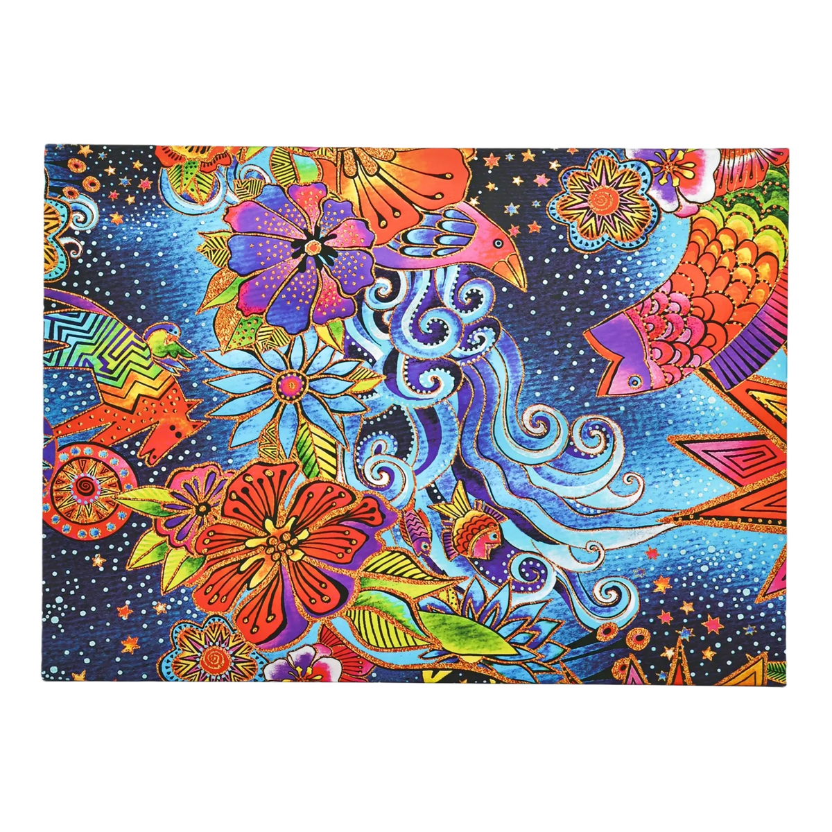 Paperblanks Celestial Magic Document Folder – back view