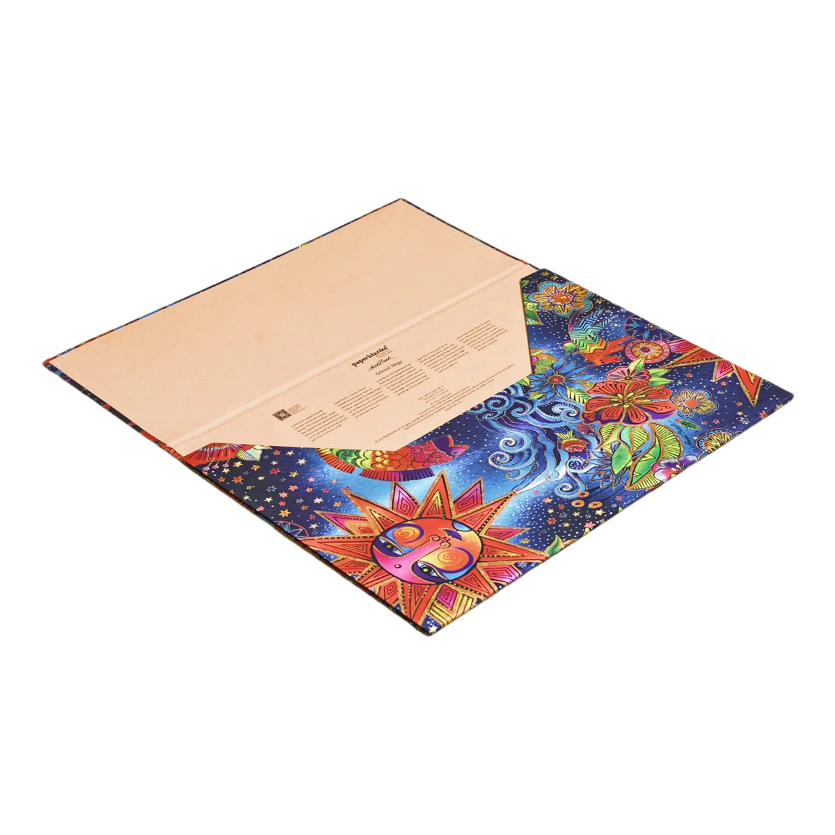 Paperblanks Celestial Magic Document Folder – side view