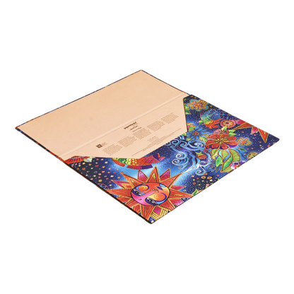 Paperblanks Celestial Magic Document Folder – side view