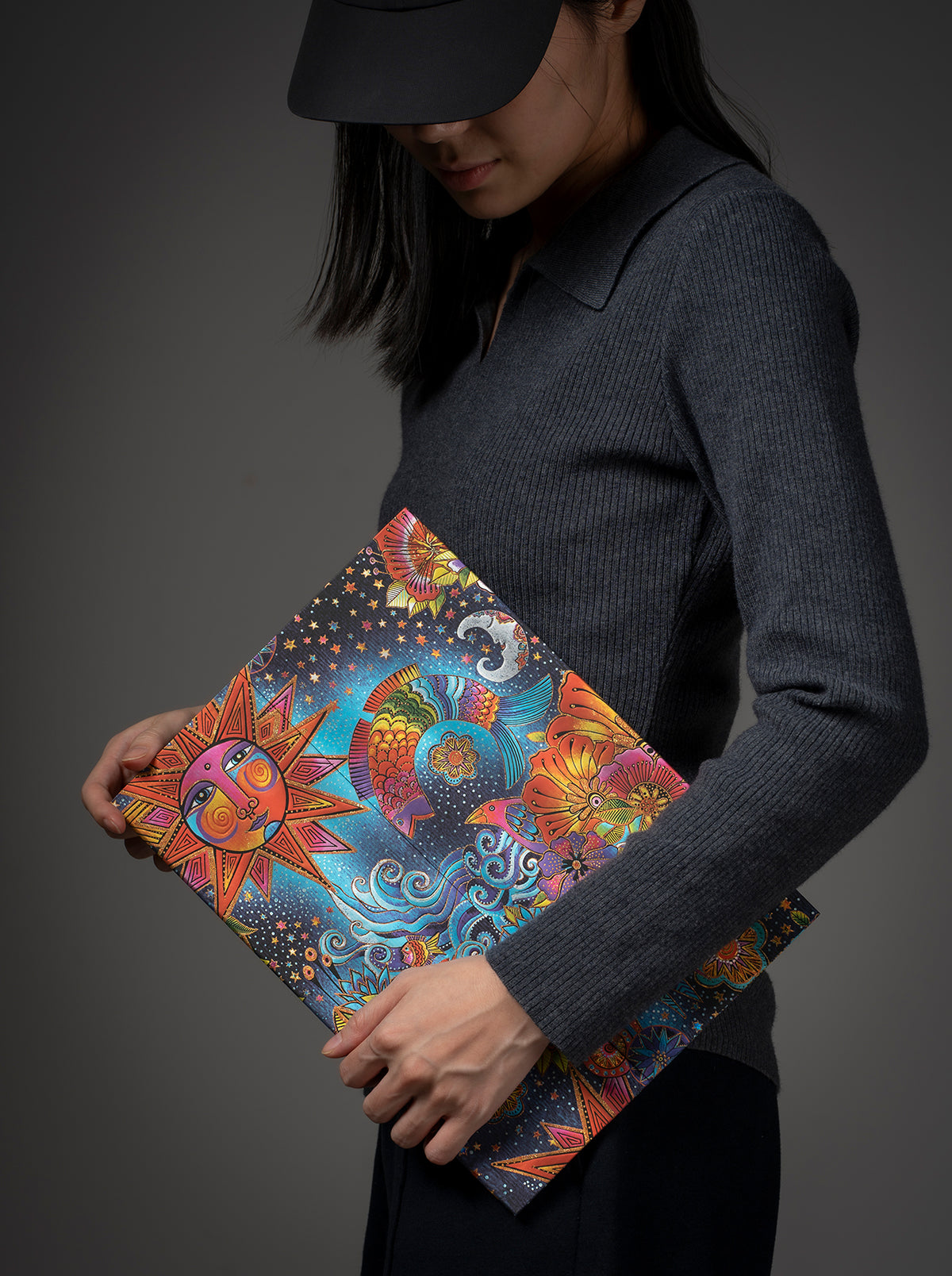Paperblanks Celestial Magic Document Folder – lifestyle image