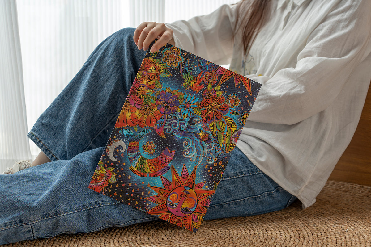 Paperblanks Celestial Magic Document Folder – lifestyle image