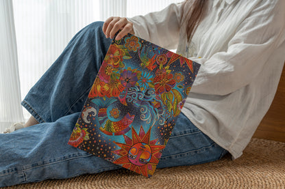 Paperblanks Celestial Magic Document Folder – lifestyle image