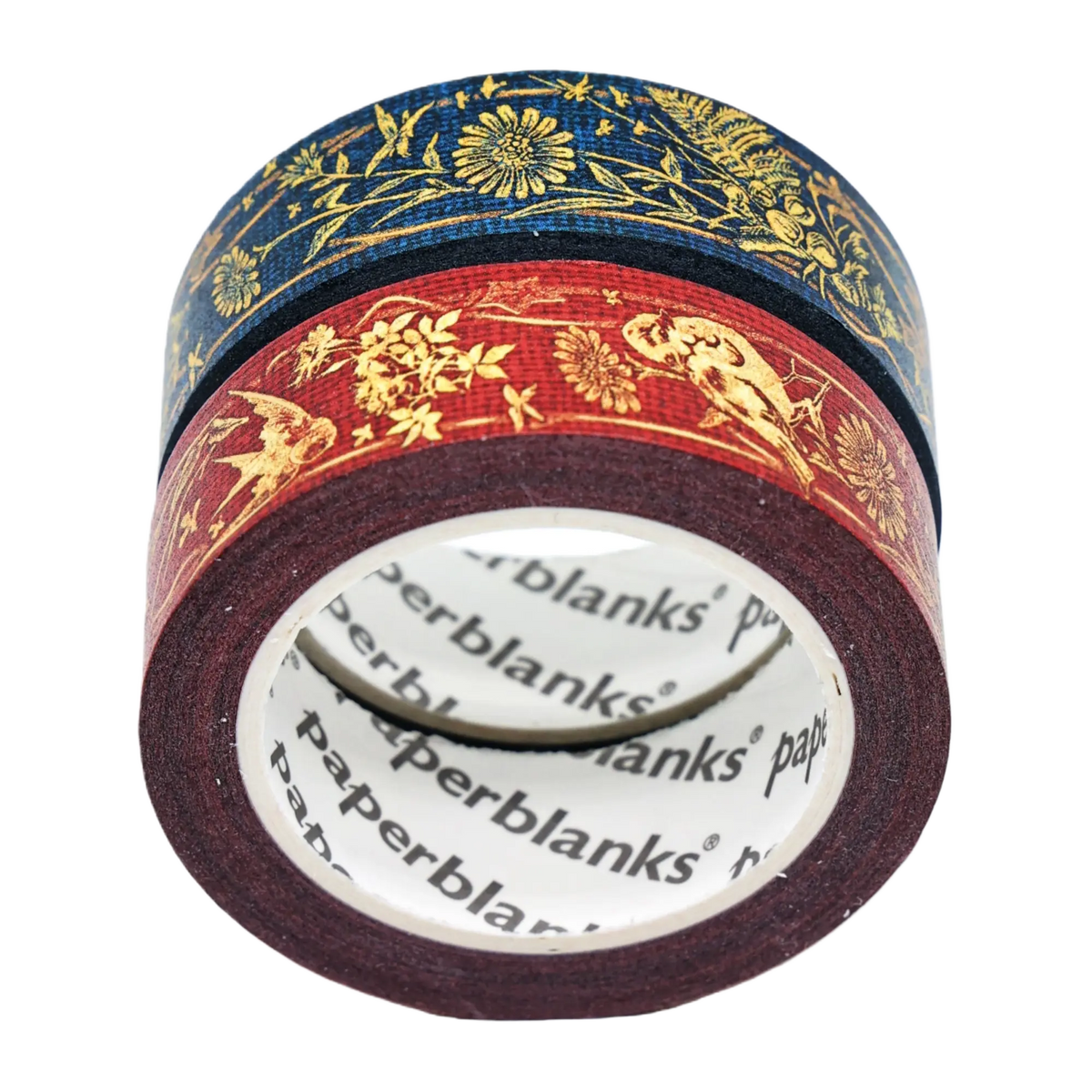 Paperblanks Les Papillons/Les Oiseaux Washi Tape – Pack of 2 – back view