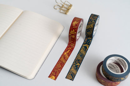 Paperblanks Les Papillons/Les Oiseaux Washi Tape – Pack of 2 – lifestyle image