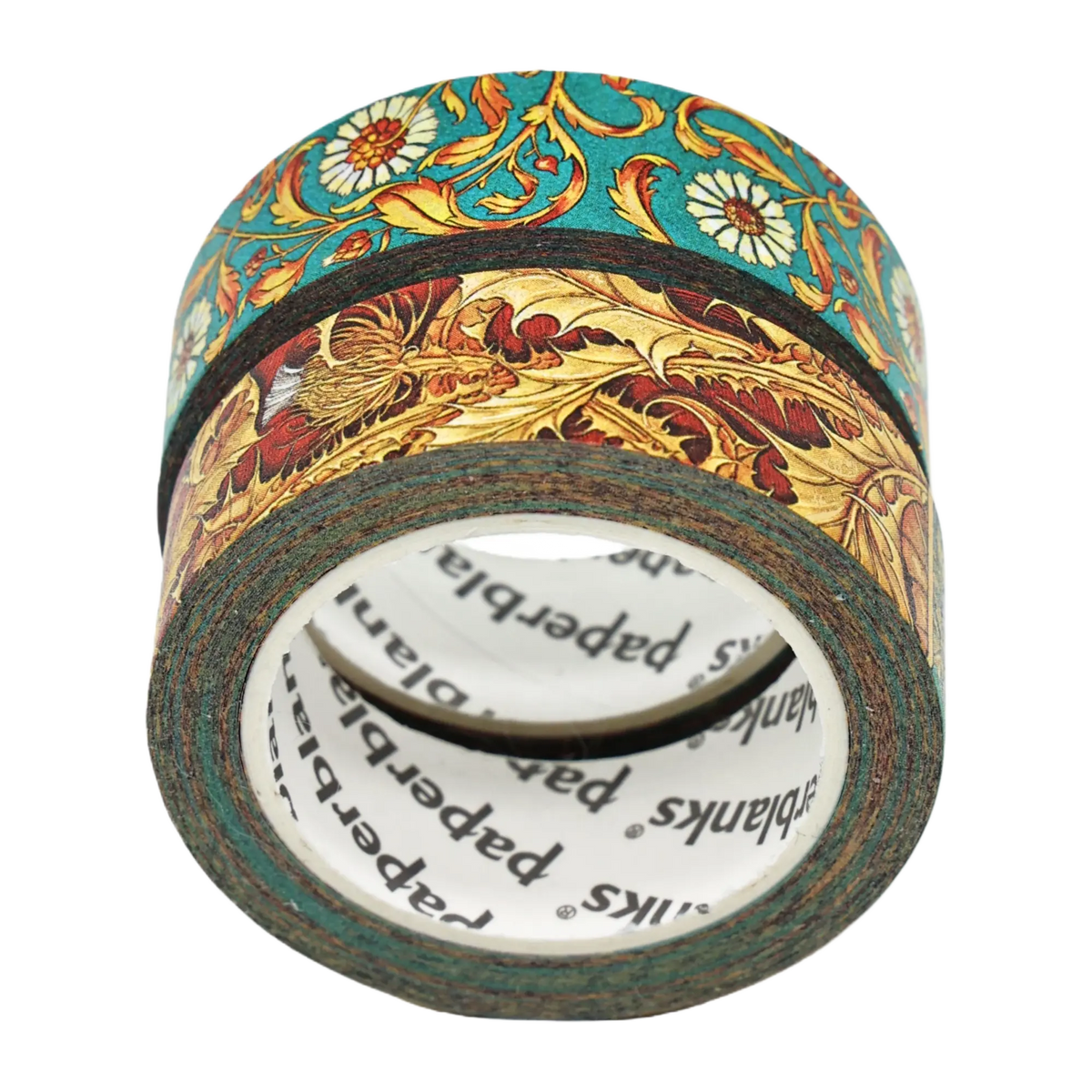 Paperblanks Viennese Fruit/Wild Thistle Washi Tape – Pack of 2 – back view