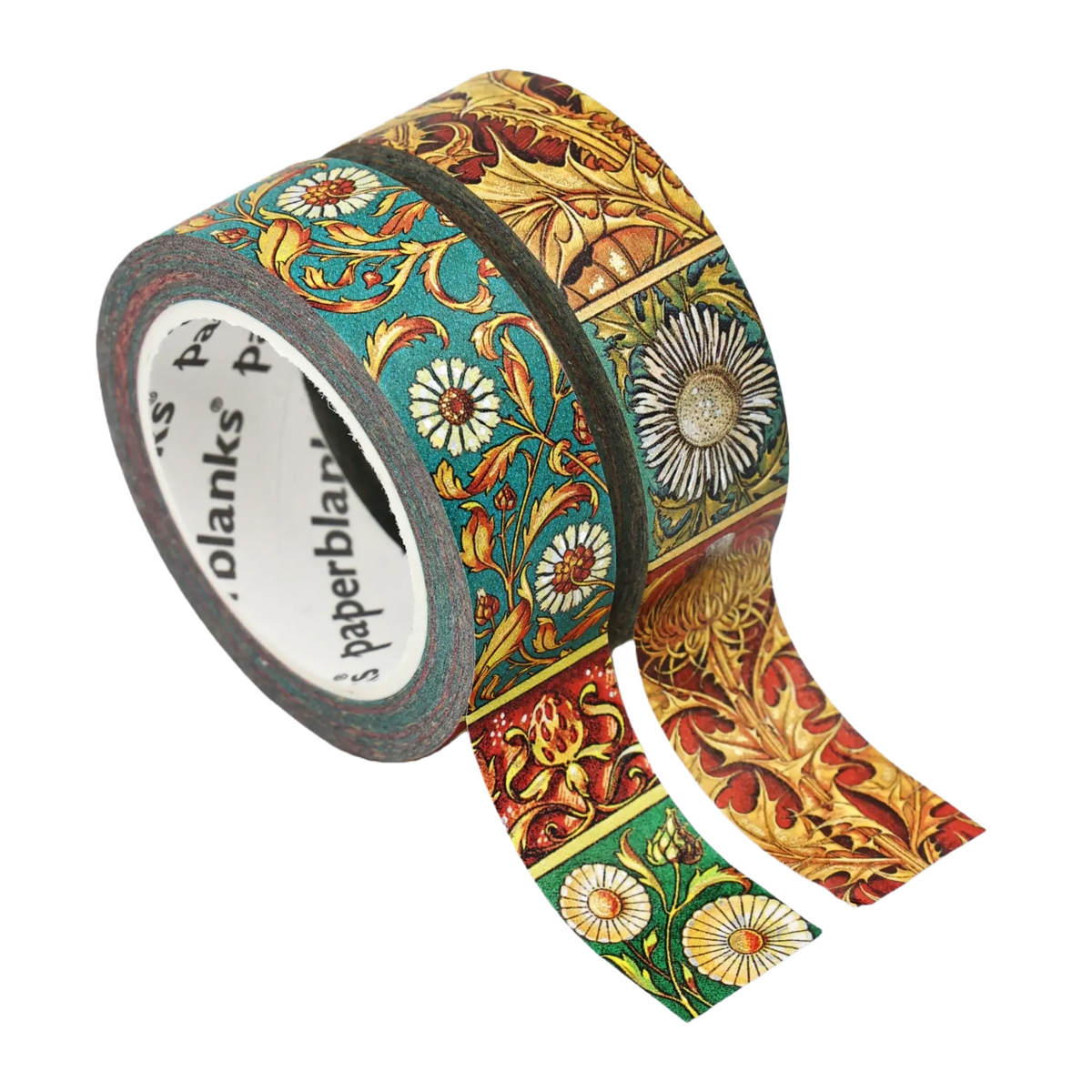 Paperblanks Viennese Fruit/Wild Thistle Washi Tape – Pack of 2 – front view