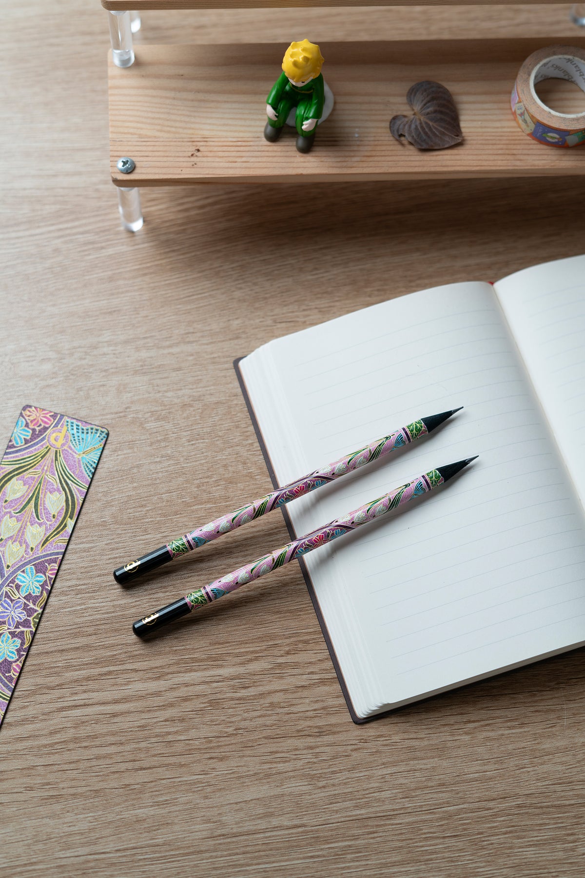 Paperblanks Mimosa Pencils – Pack of 4 – lifestyle image
