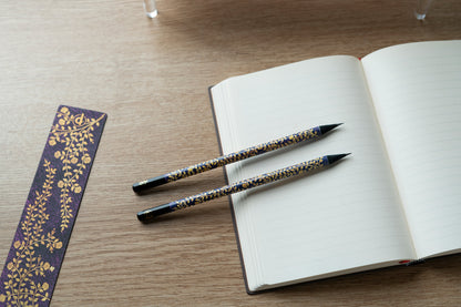 Paperblanks New York Rose Pencils – Pack of 4 – lifestyle image