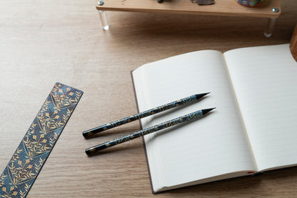 Paperblanks Wildflower Song Pencils – Pack of 4 – lifestyle image