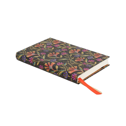 Paperblanks 2026–2027 Wild Flowers Mini Hardback 18-Month Diary – Week-to-View Horizontal – page edge