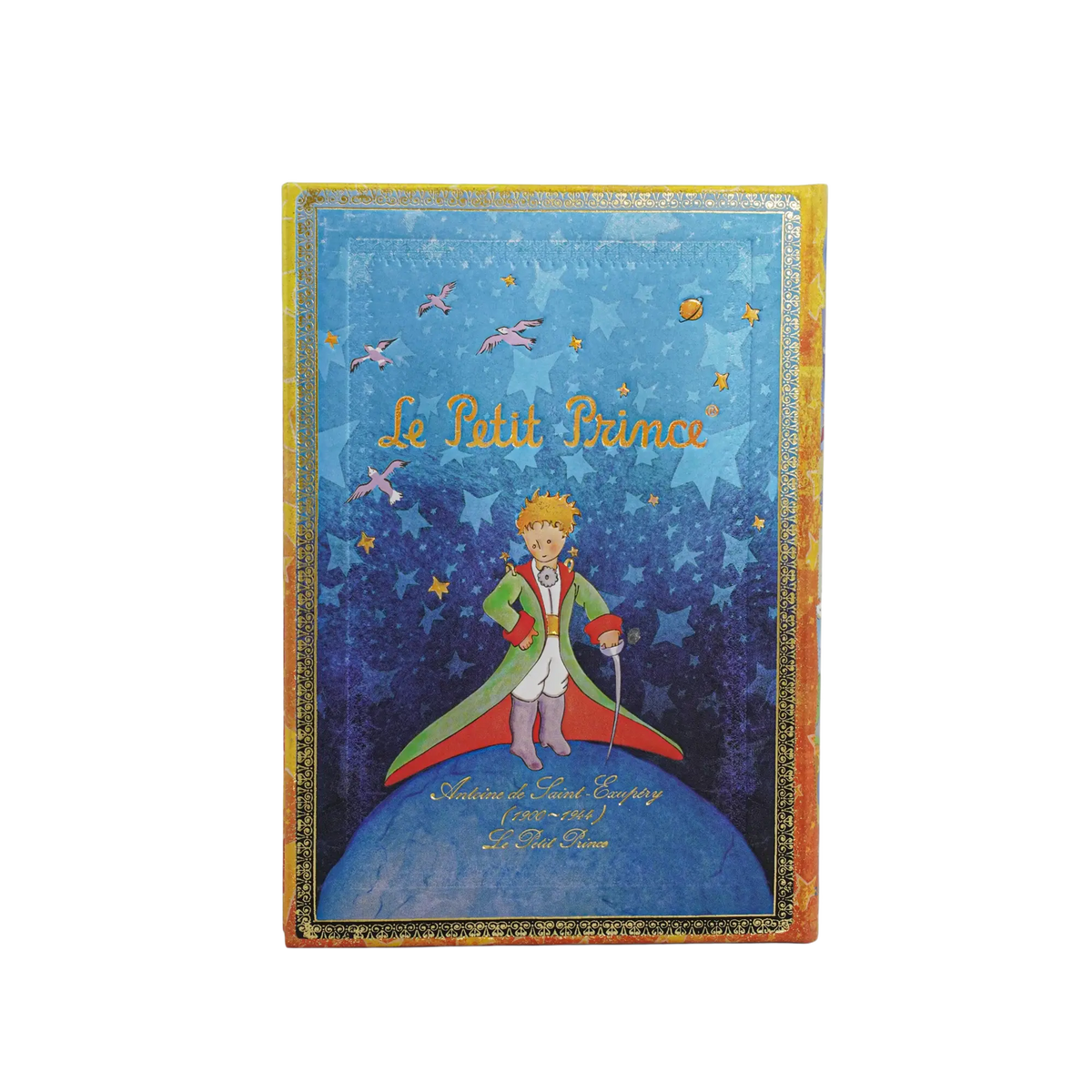 Paperblanks 2026–2027 Saint-Exupéry, The Little Prince Midi Hardback 18-Month Diary – Week-to-View Horizontal – back cover