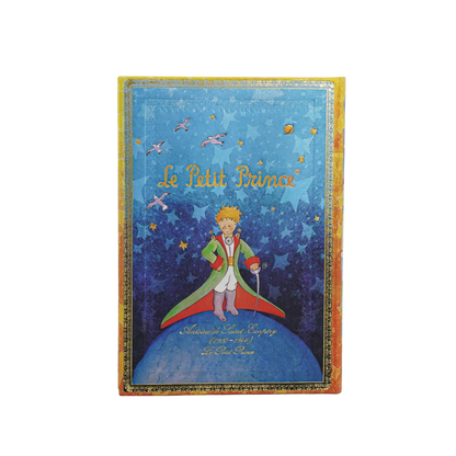 Paperblanks 2026–2027 Saint-Exupéry, The Little Prince Midi Hardback 18-Month Diary – Week-to-View Horizontal – back cover