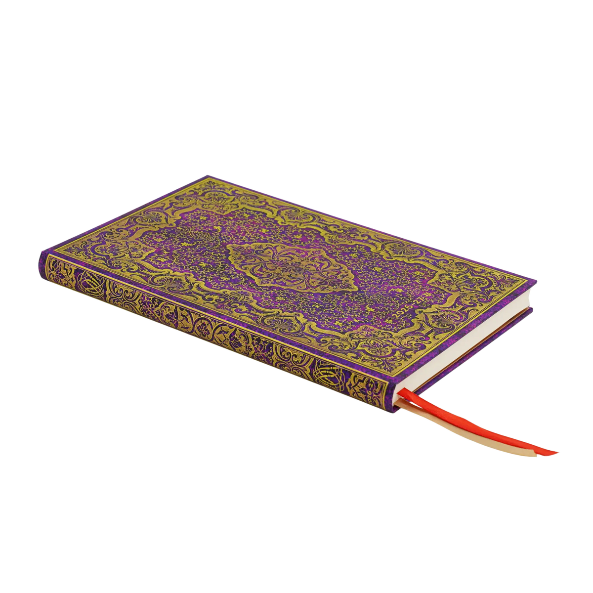 Paperblanks 2026–2027 Picaresque Maxi Hardback 18-Month Diary – Week-to-View Vertical – page edge