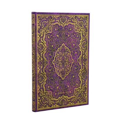 Paperblanks 2026–2027 Picaresque Maxi Hardback 18-Month Diary – Week-to-View Vertical – front cover