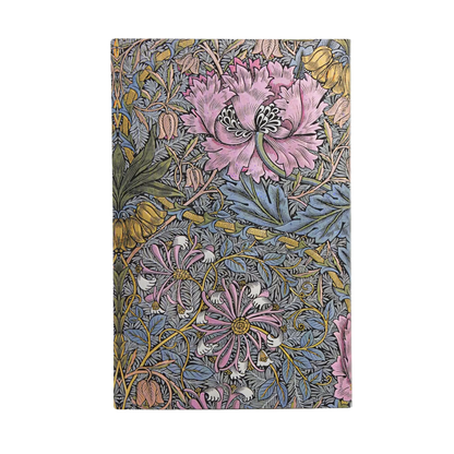 Paperblanks 2027 Morris Pink Honeysuckle Mini Hardback Diary – Day-per-Page – back cover