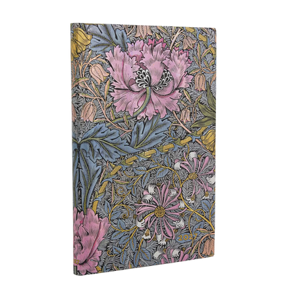 Paperblanks 2027 Morris Pink Honeysuckle Mini Hardback Diary – Day-per-Page – front cover