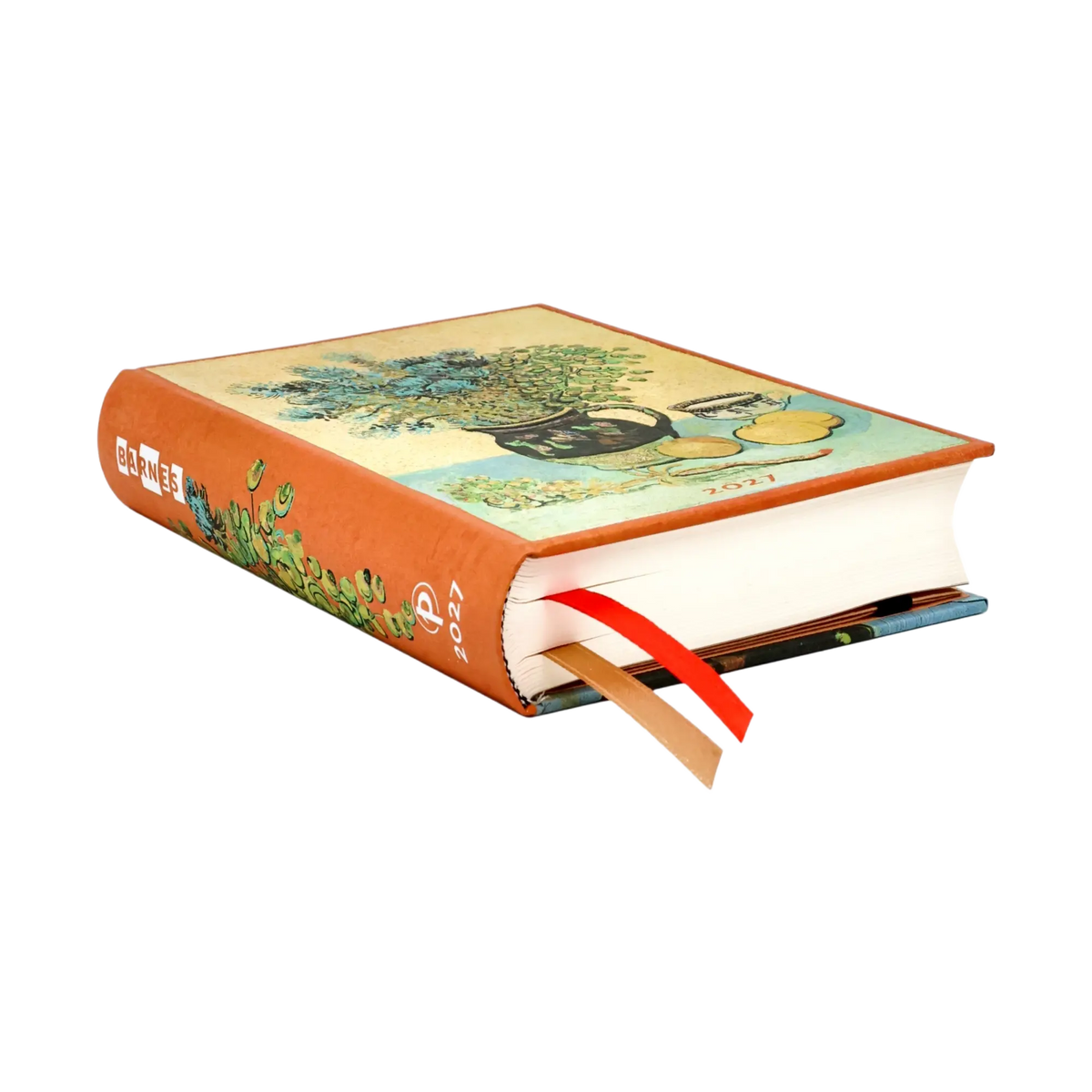 Paperblanks 2027 Van Gogh’s Still Life Mini Hardback Diary – Day-per-Page – page edge