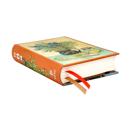 Paperblanks 2027 Van Gogh’s Still Life Mini Hardback Diary – Day-per-Page – page edge
