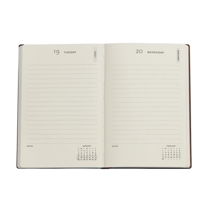 Paperblanks 2027 Wildflower Song Mini Hardback Diary – Day-per-Page – inside pages