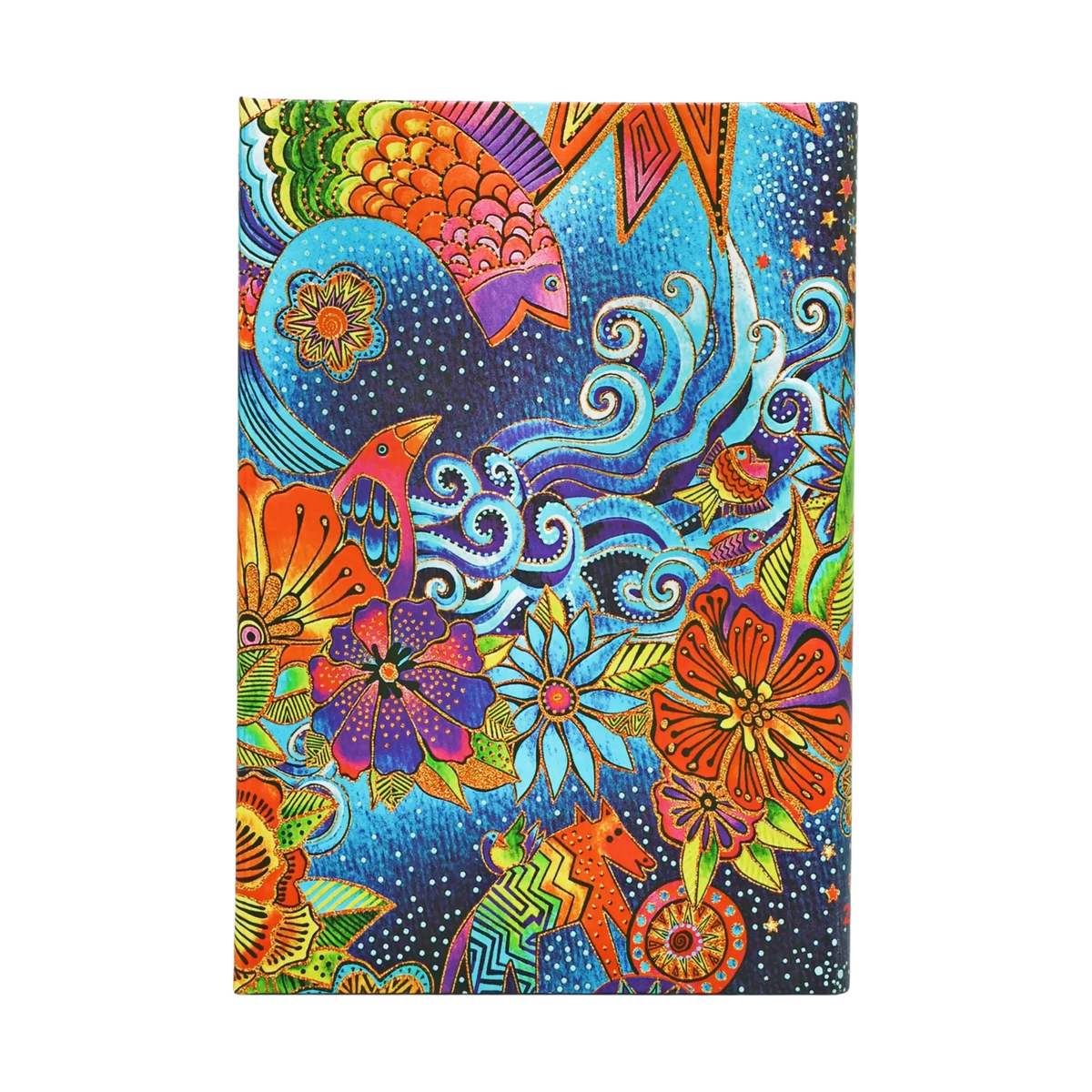 Paperblanks 2027 Celestial Magic Mini Hardback Diary – Week-to-View Horizontal – back cover