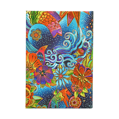 Paperblanks 2027 Celestial Magic Mini Hardback Diary – Week-to-View Horizontal – back cover
