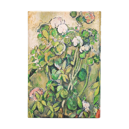 Paperblanks 2027 Cezanne’s Terracotta Pots and Flowers Mini Hardback Diary – Week-to-View Horizontal – back cover
