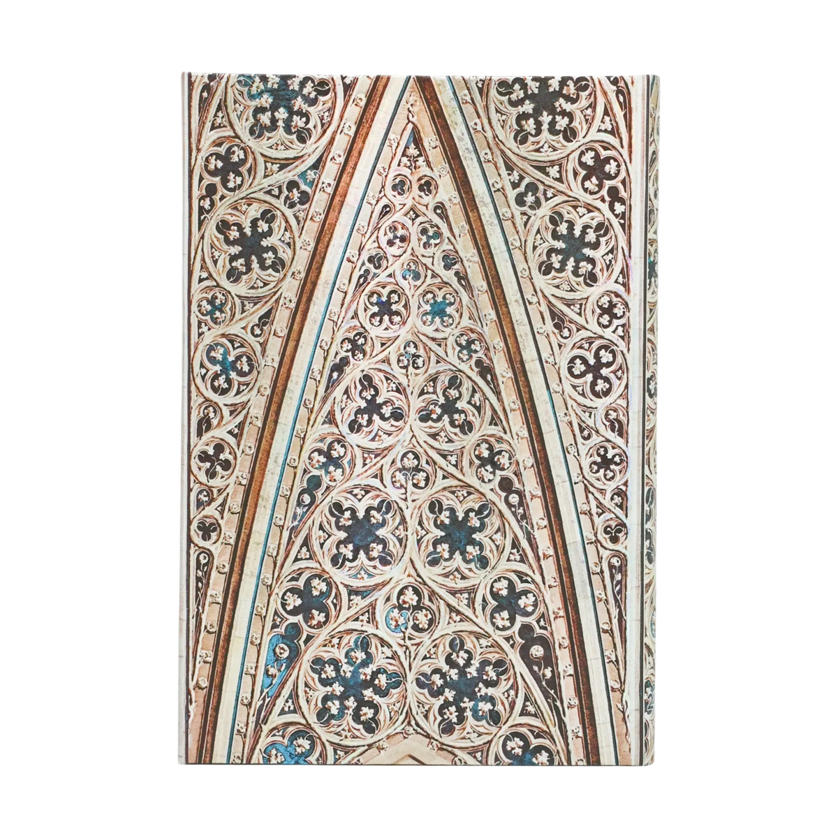 Paperblanks 2027 Vault of the Milan Cathedral Mini Hardback Diary – Week-to-View Horizontal – back cover