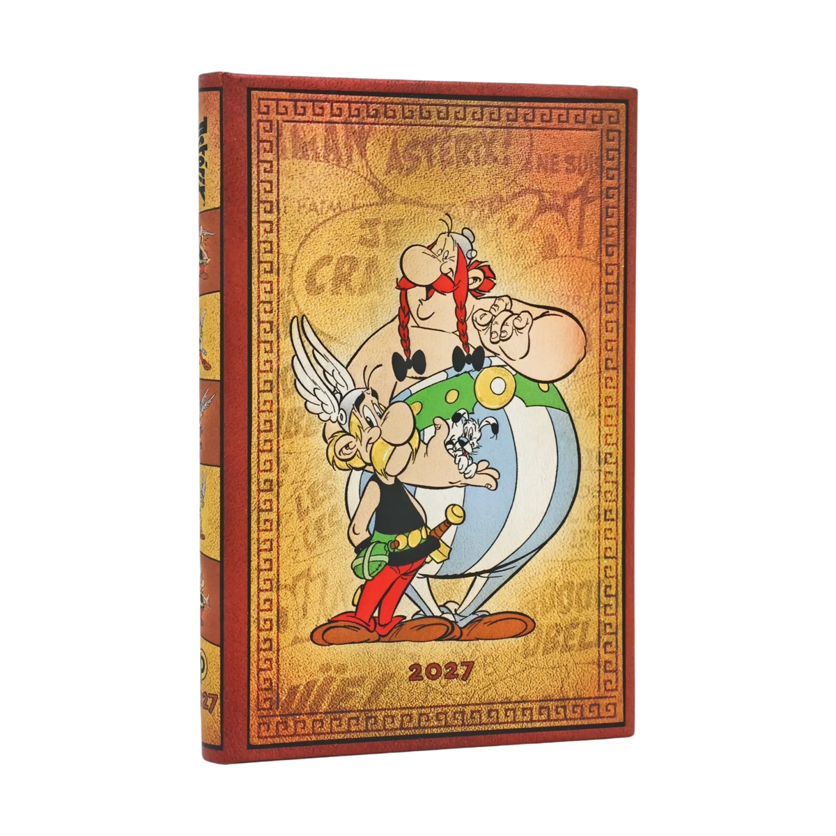 Paperblanks 2027 Asterix & Obelix Mini Hardback Diary – Week-to-View with Notes (Verso) – front cover