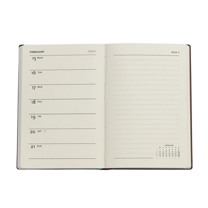 Paperblanks 2027 Asterix & Obelix Mini Hardback Diary – Week-to-View with Notes (Verso) – inside pages