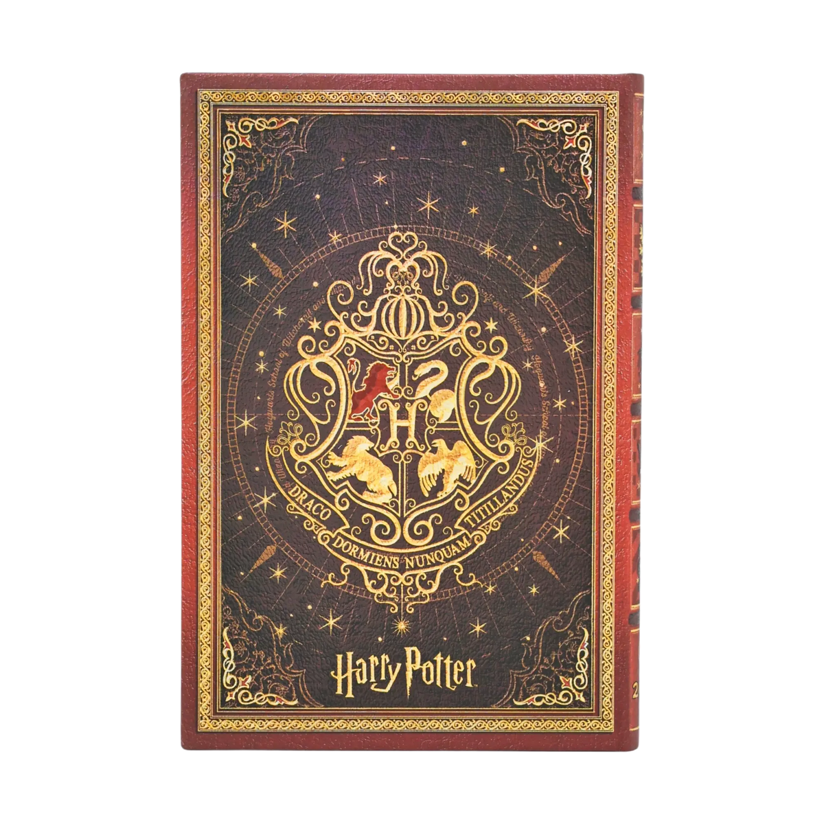 Paperblanks 2027 Gryffindor Diary Mini Hardback Diary – Week-to-View with Notes (Verso) – back cover